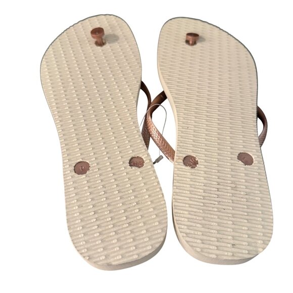 Havaianas Women's Slim Animal Print Flip Flops Sandals, Size 11/12 NWOT - Picture 2 of 3